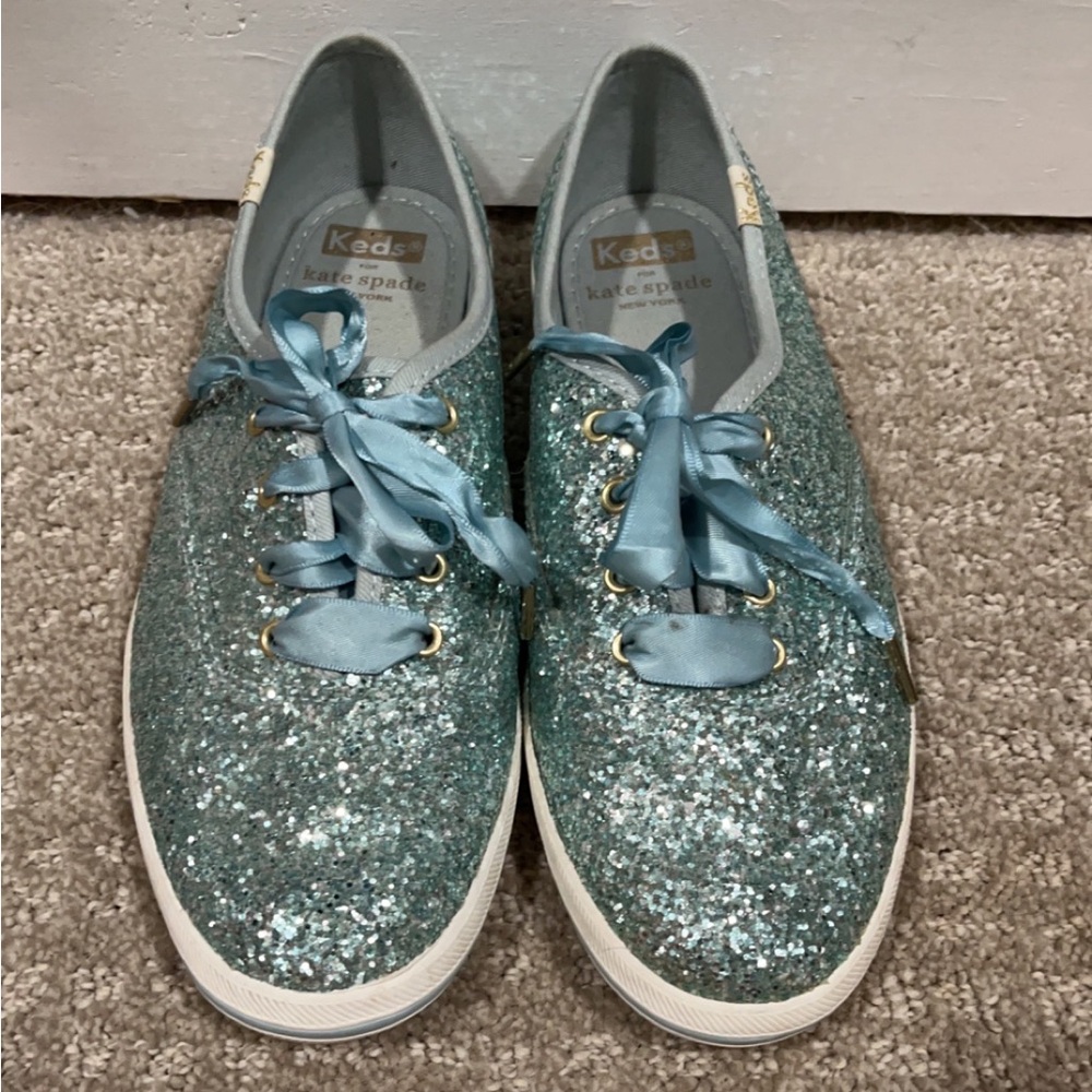 Kate spade glitter keds